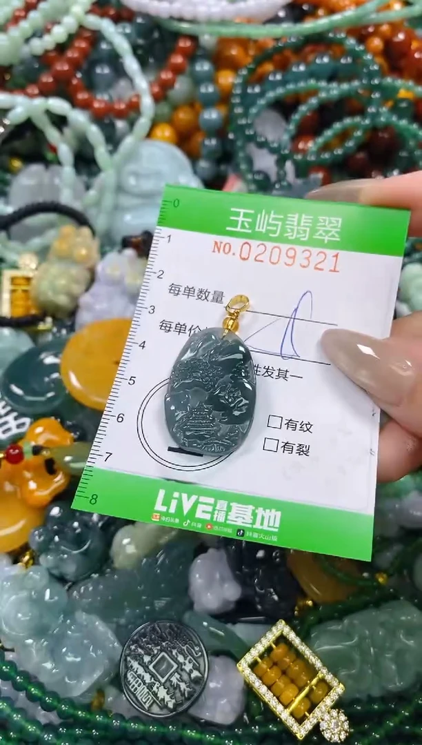 颈饰未镶嵌翡翠闪购0209321多样性发其一