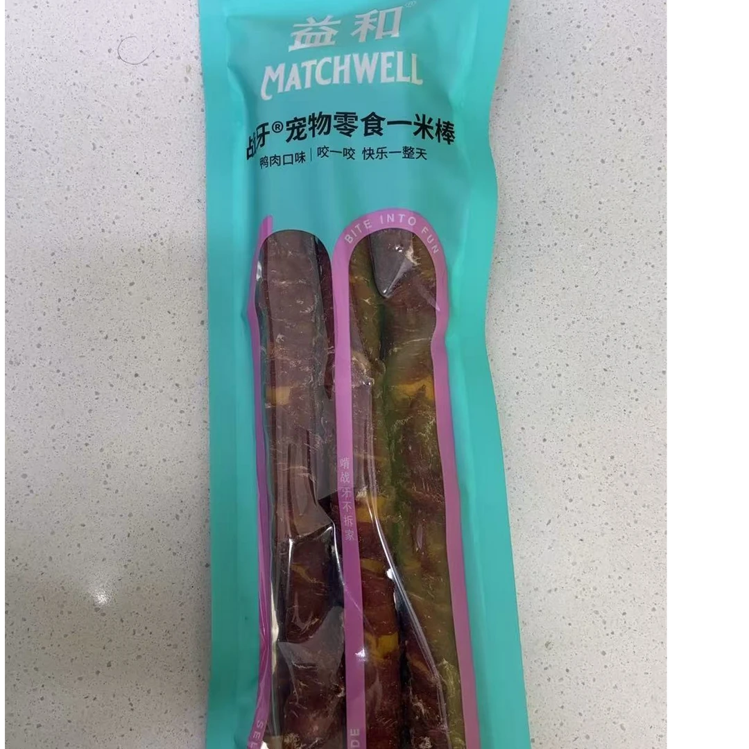 益合 战牙宠物零食一米棒 鸭肉口味