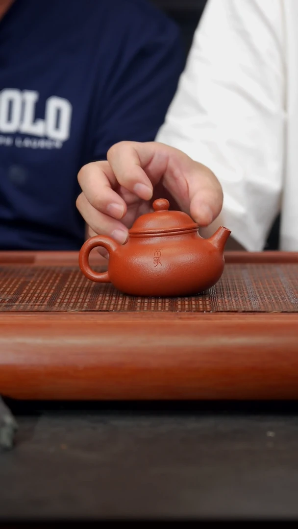 茶壶紫砂32空山造器紫砂 zcj  红降傲娇