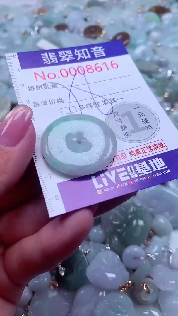 颈饰未镶嵌翡翠8616