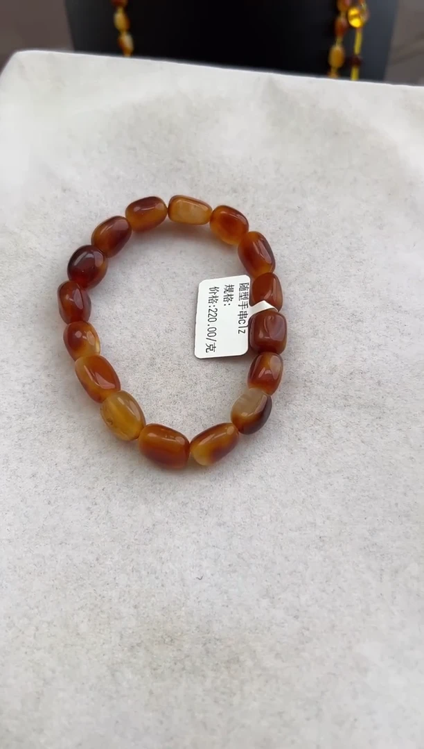 【闪购商品】琥珀裸石未镶嵌10207087-手串