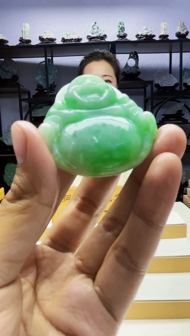 【闪购商品】定制翡翠未镶嵌毛货01190138多样性发一