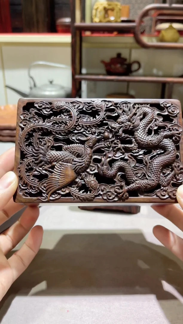 【闪购商品】木精品木雕龙凤款精工细作