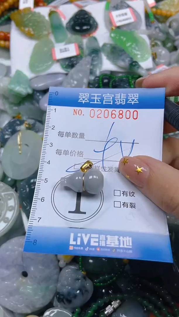 颈饰未镶嵌翡翠闪购C0206800