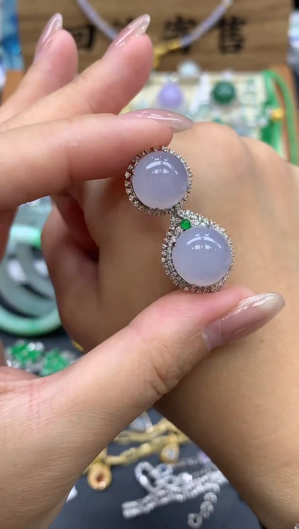 【闪购商品】翡翠颈饰18K金镶嵌190-中国好珍宝