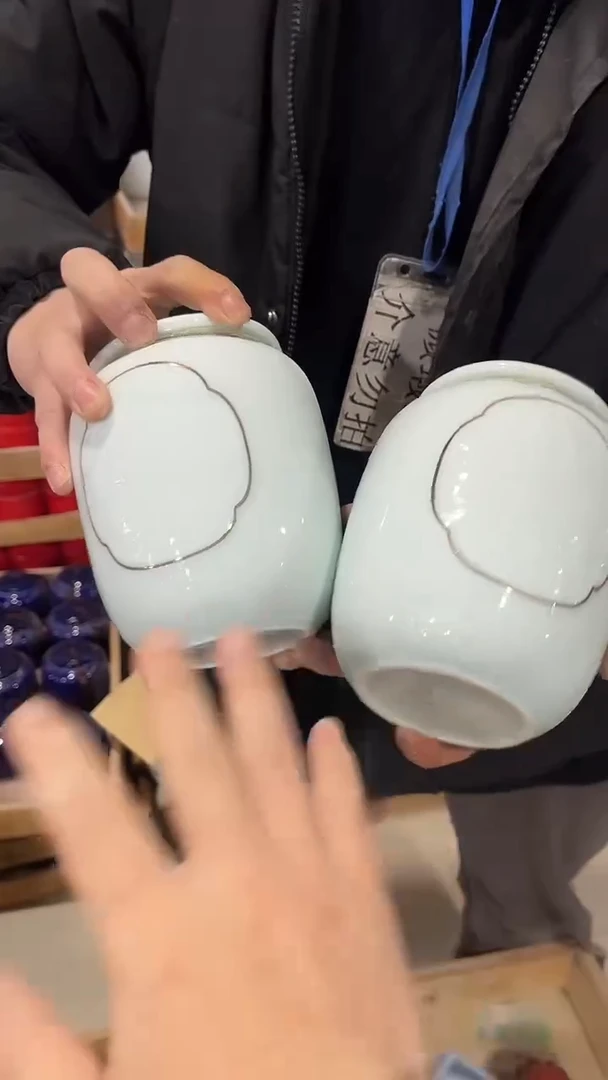 【闪购商品】摆件陶瓷茶叶罐存储罐密封罐