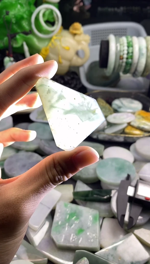 裸石翡翠A货翡翠32