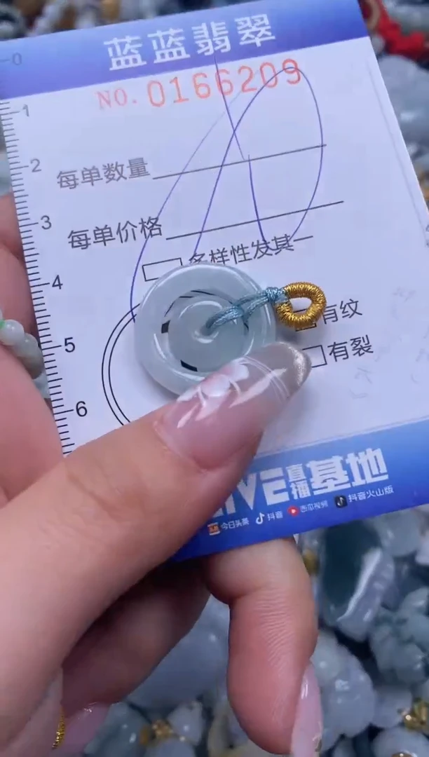 【闪购商品】翡翠颈饰未镶嵌闪购0166209多样性发其一