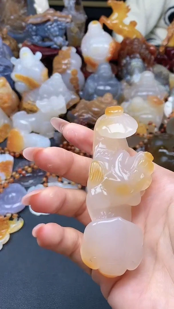 【闪购商品】玛瑙/玉髓颈饰未镶嵌dd