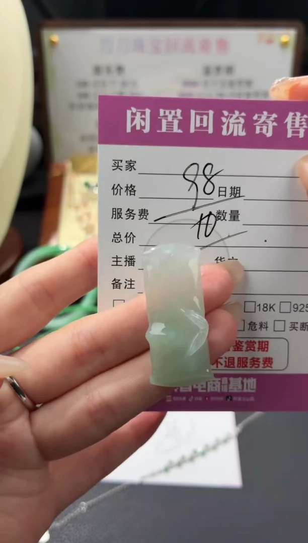 颈饰未镶嵌翡翠00003062