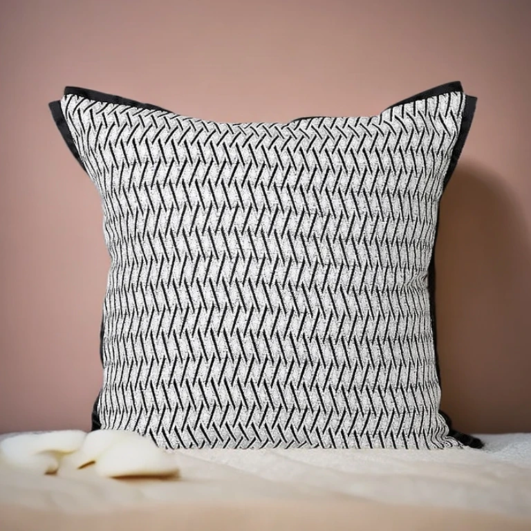 时尚轻奢抱枕卧室床上睡觉靠垫背套沙发客厅靠枕汽车办公室不含芯