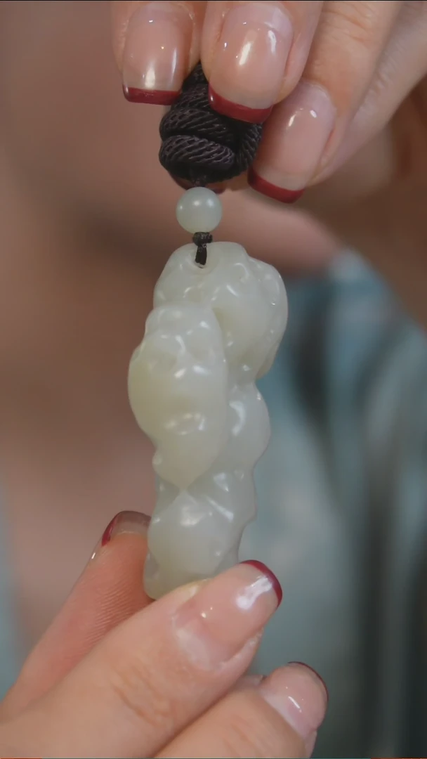 和田玉未镶嵌颈饰Q5