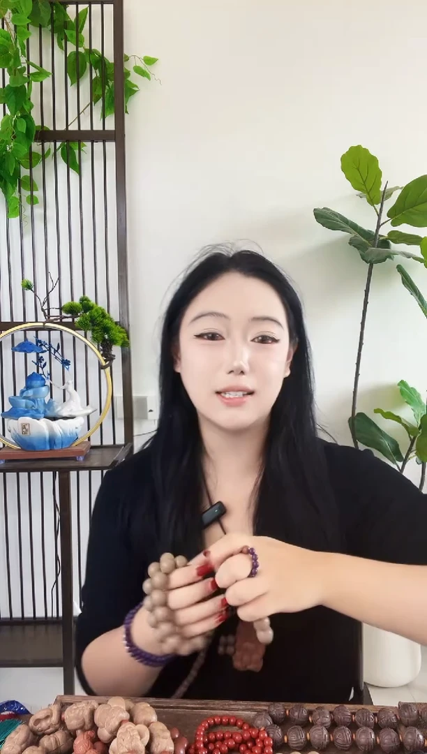 泥塑【白龙涎手串】古法合香 微微瑕