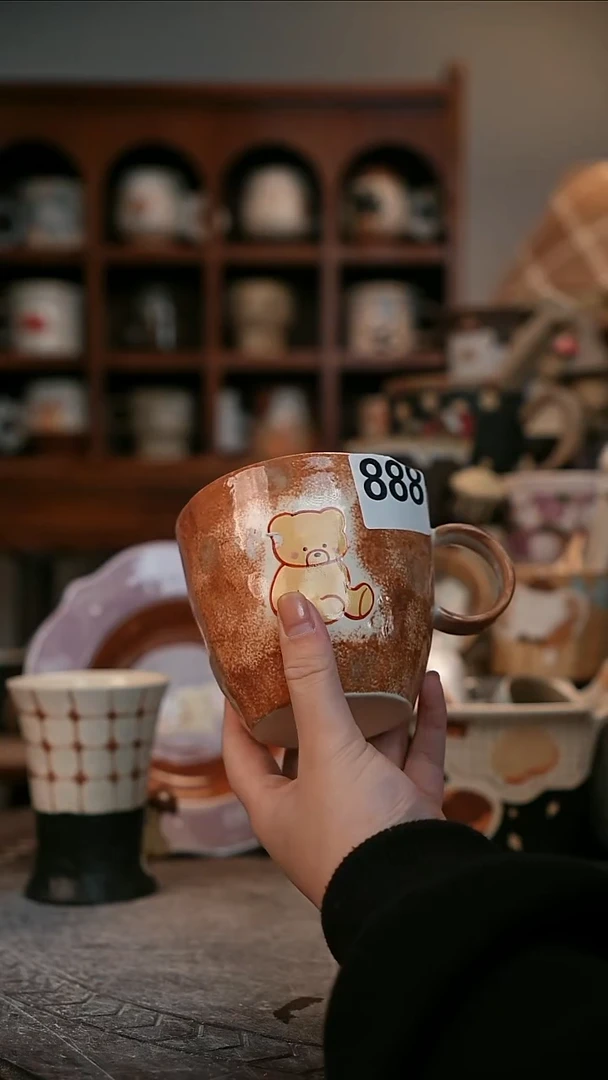 可爱川谷原创陶瓷12.18直播微瑕888