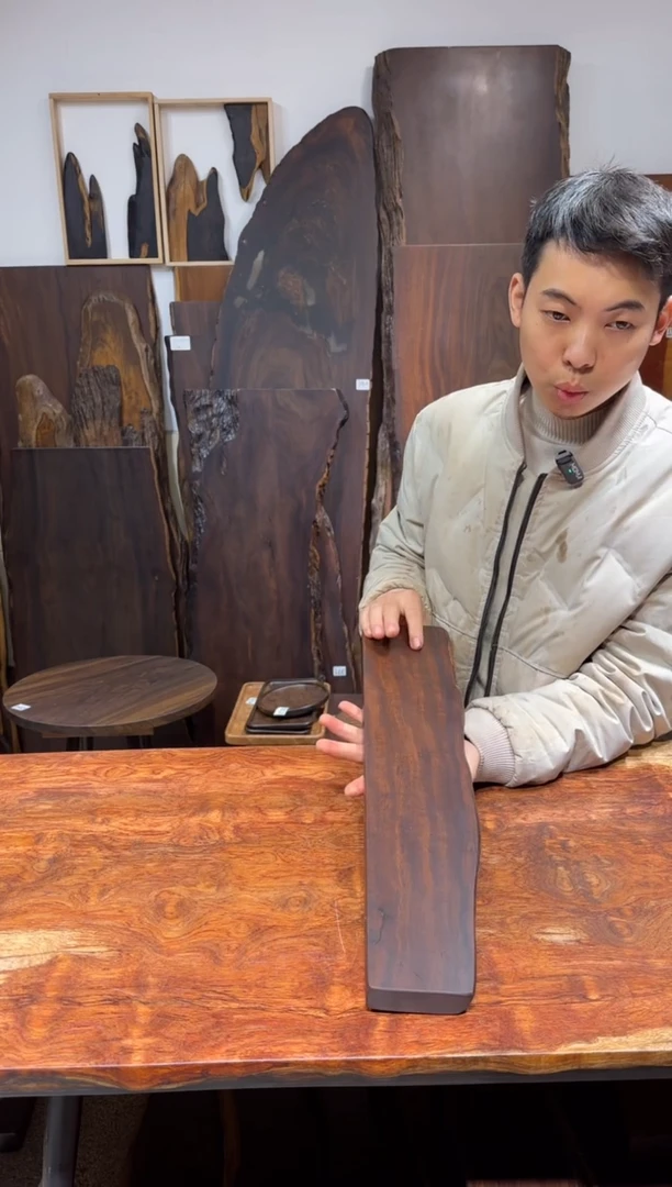 风车木（黑檀木）尺寸53*11*2.5编号509