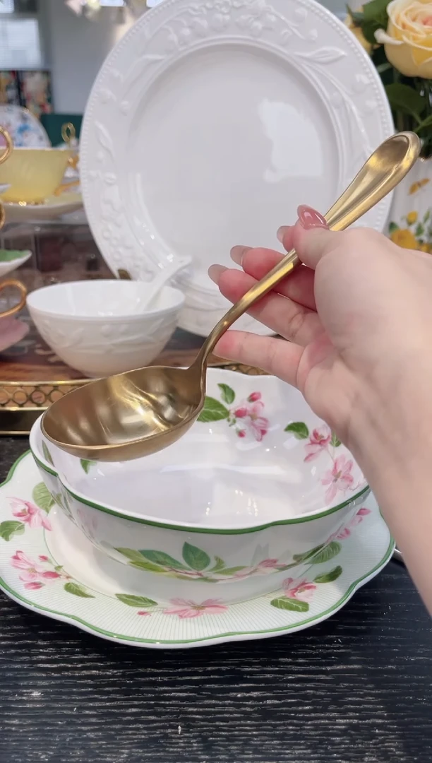 不锈钢大勺-----------------金色