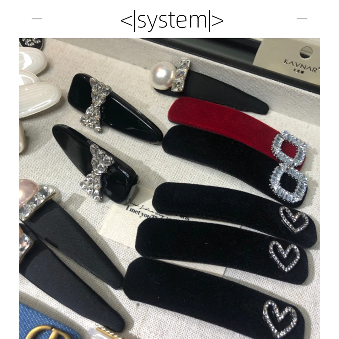 发夹夹子刘海夹女BB夹少女风秋冬发饰商务/OL休闲风