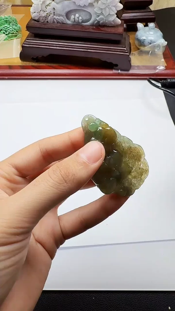 吊坠(不含链)未镶嵌翡翠1