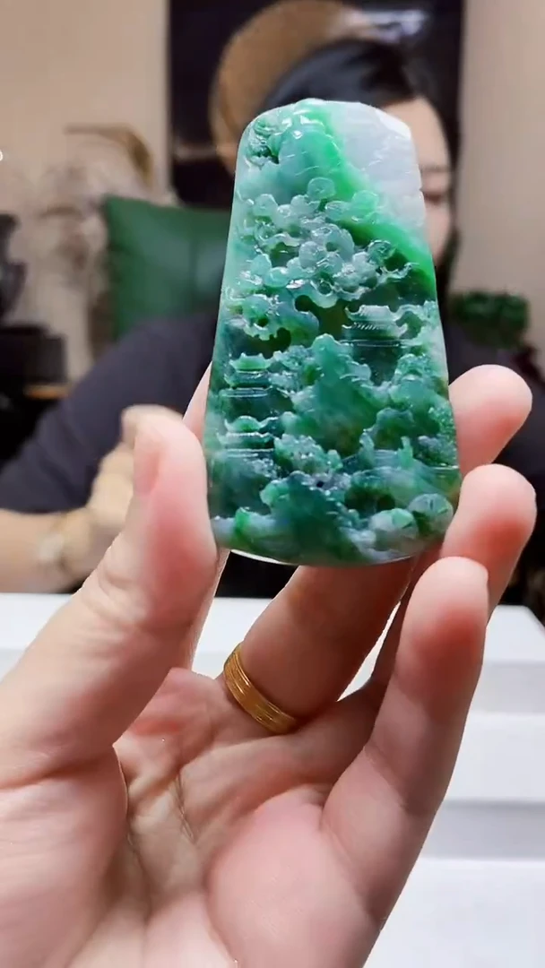 未镶嵌定制翡翠吊坠134
