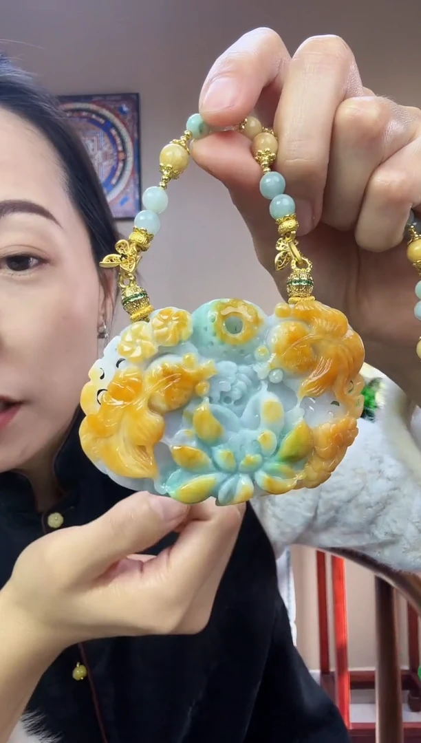 【闪购商品】翡翠颈饰未镶嵌特色原创翡翠颈饰