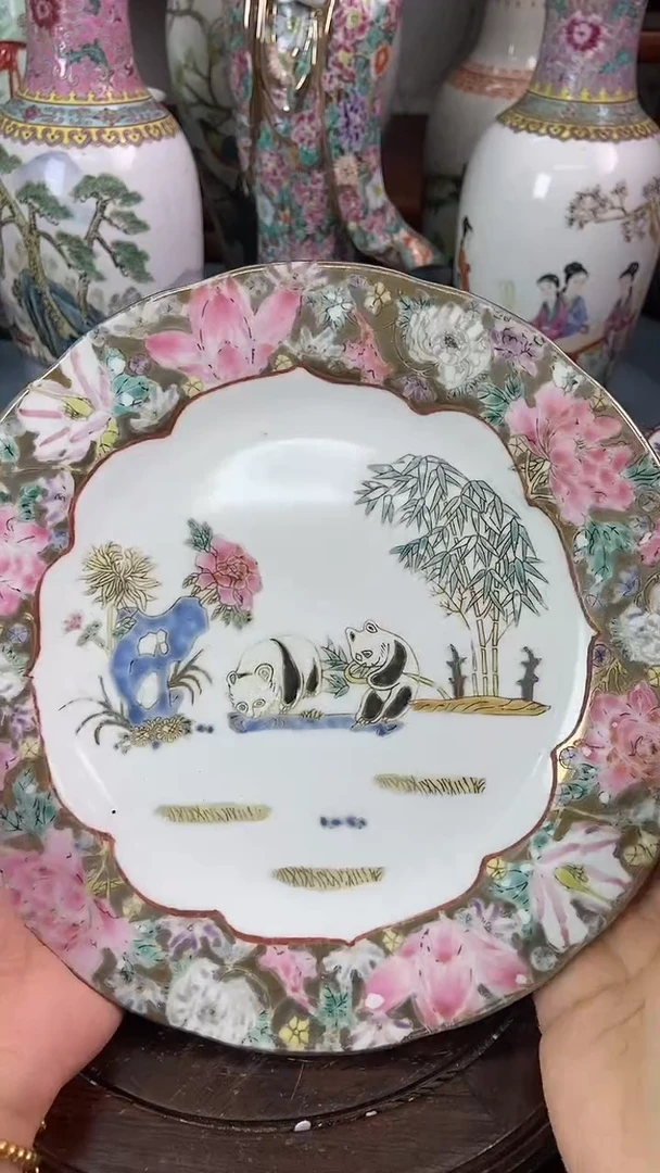 瓷片微瑕慎拍景德镇窑老厂瓷器单件