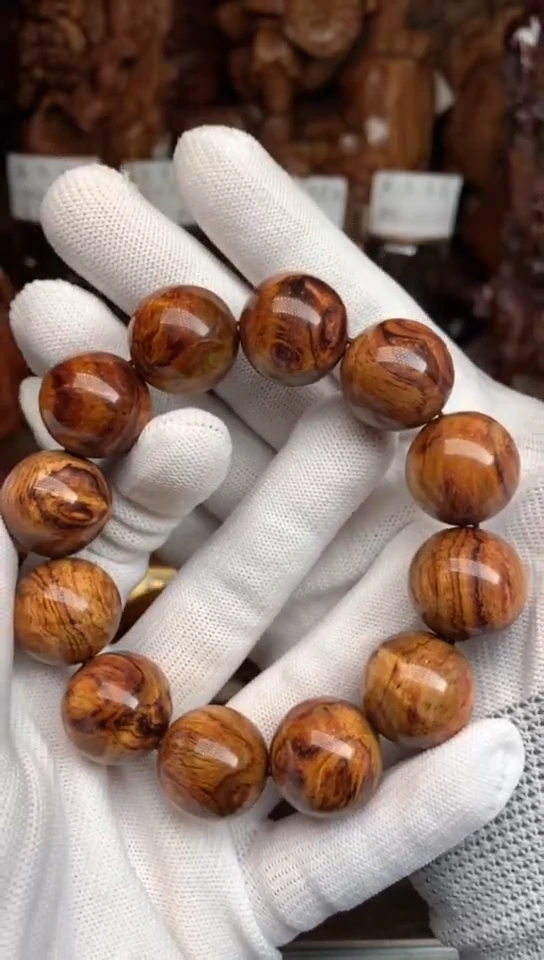 【闪购商品】黄花梨/降香黄檀手串/手链海黄手串2