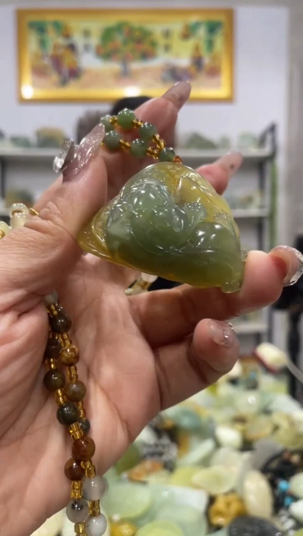 【闪购商品】岫玉吊坠未镶嵌