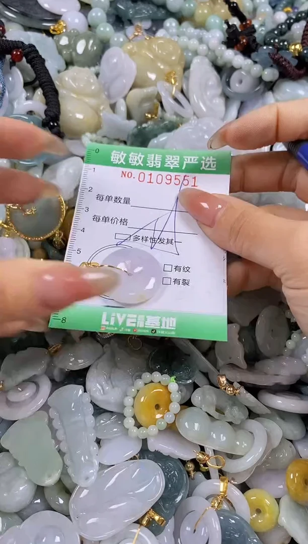 【闪购商品】翡翠颈饰未镶嵌闪购0109551多样性发其一
