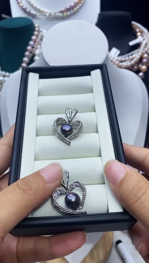 淡水珍珠未镶嵌吊坠(不含链)珍珠吊坠