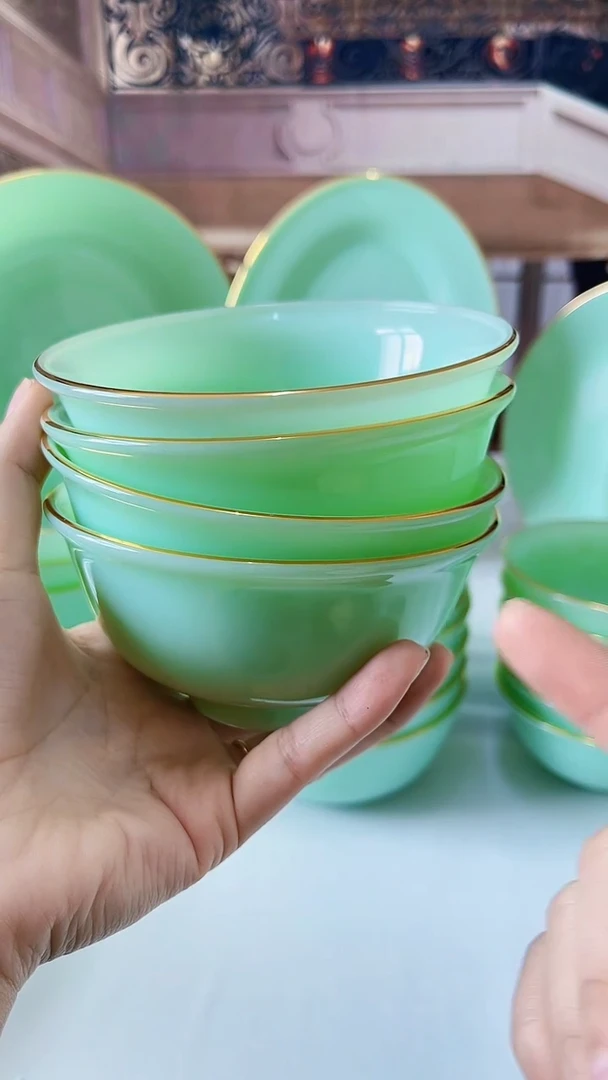 【闪购商品】...4.5英寸玉瓷碗4个口径11.5厘米