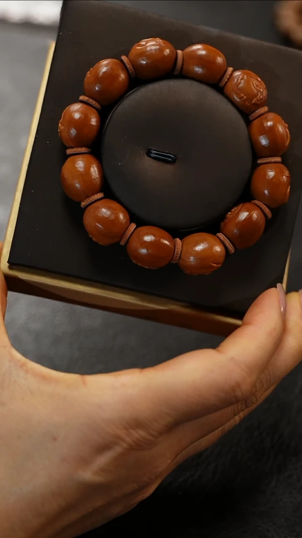 橄榄核手串/手链九林精品核雕