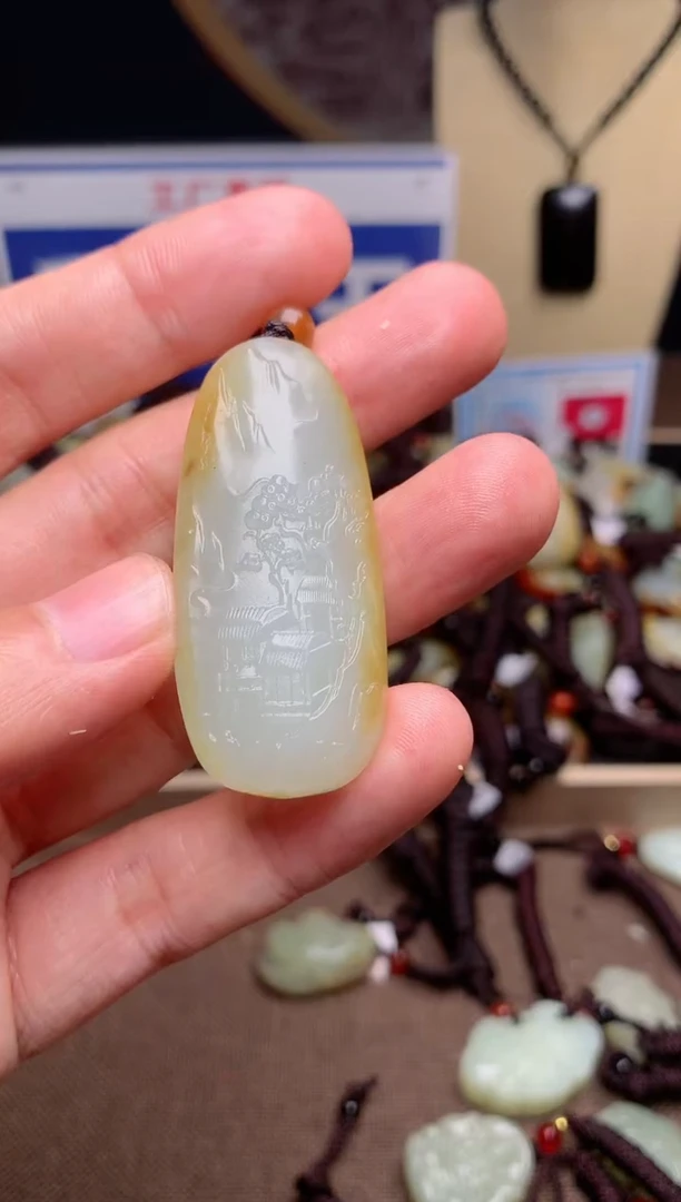 【闪购商品】和田玉颈饰未镶嵌1