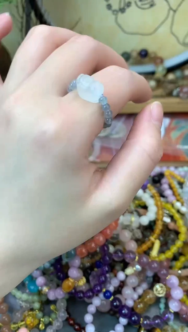 【闪购商品】海蓝宝石戒圈未镶嵌224