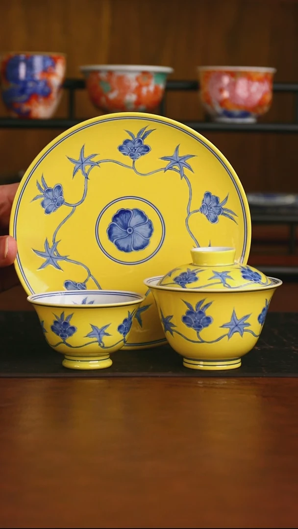 景德镇手工手绘的38