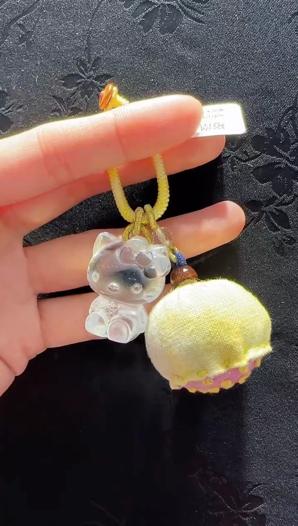 未镶嵌手绳水晶KT猫款