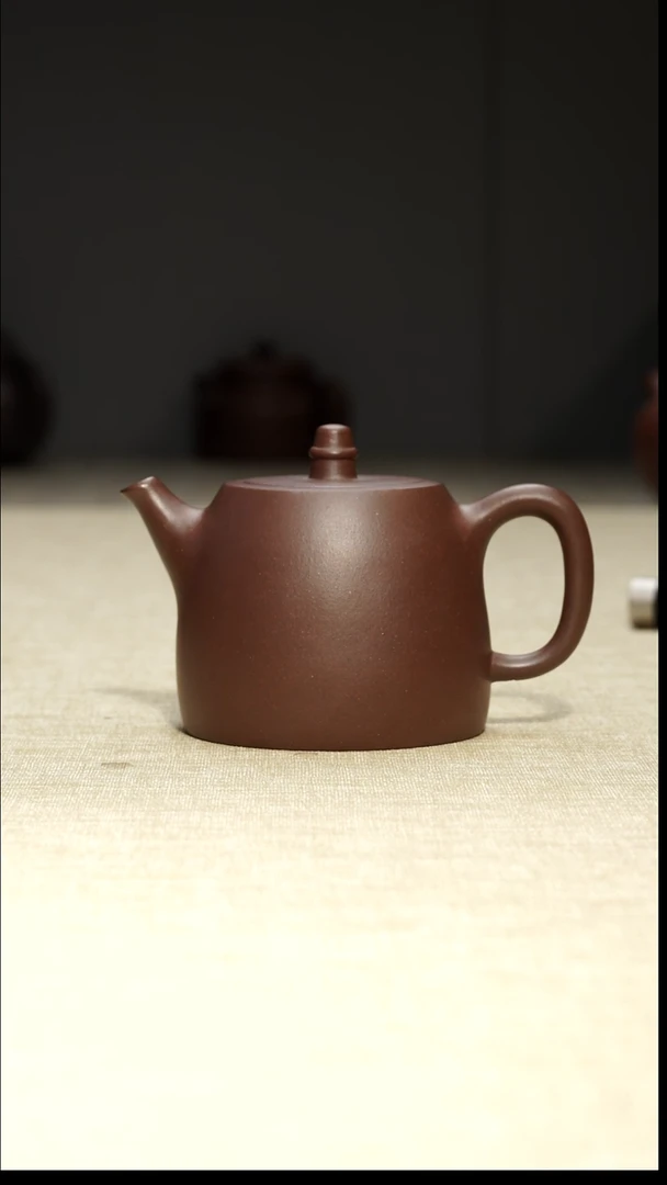 茶壶底槽青汉铎200毫升瑕疵壶