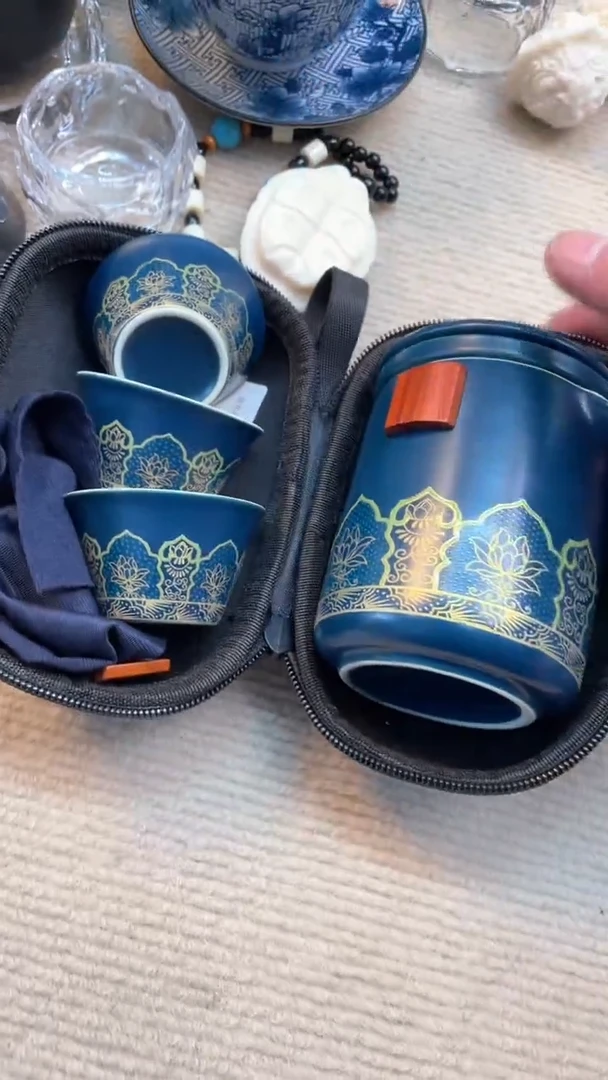 【闪购商品】瓷片@@@@@@@@@@@旅行茶具