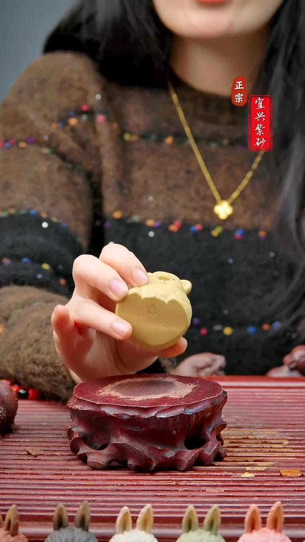 紫砂茶宠宜兴紫砂茶宠摆件