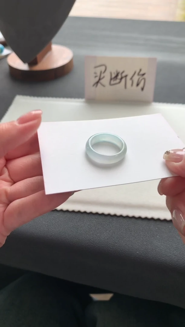 【闪购商品】翡翠戒指未镶嵌19号戒指F1126