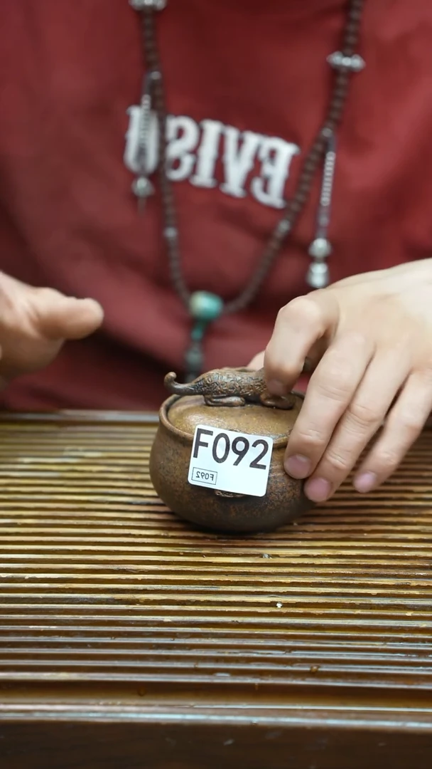 万古烧粗陶手工茶具