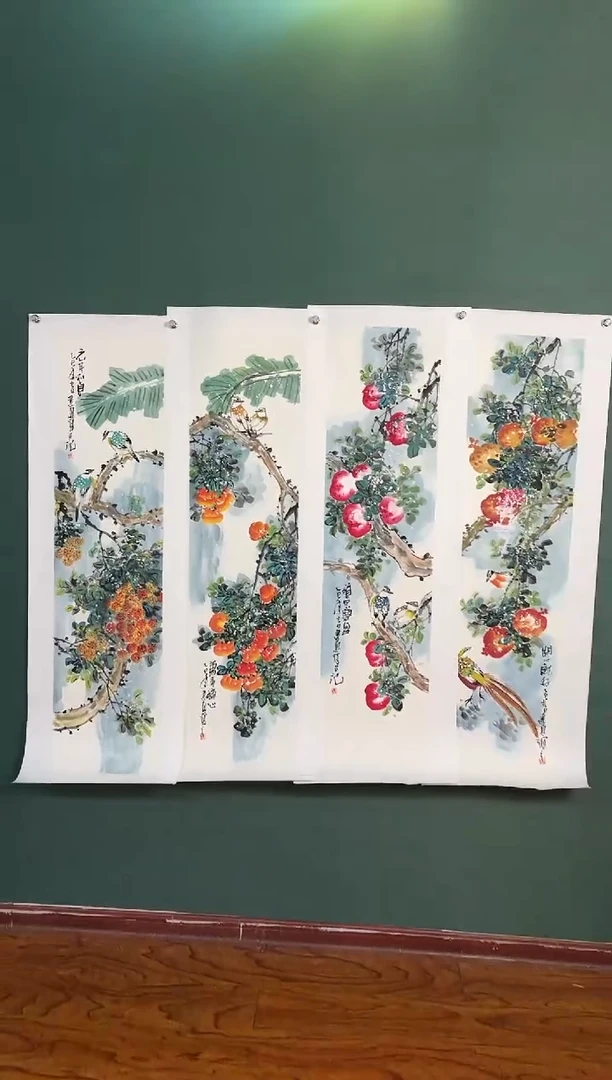 国画周建真老师绘画作品3-5