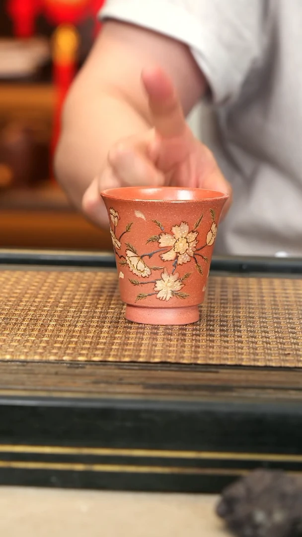 茶壶紫砂LJY98《闻香杯》白泥柴烧