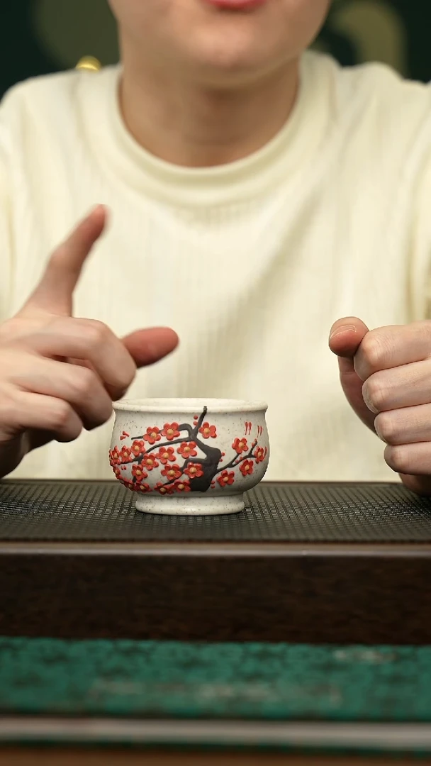 【闪购商品】紫砂茶杯宜兴原矿 手工 紫砂主人杯容量