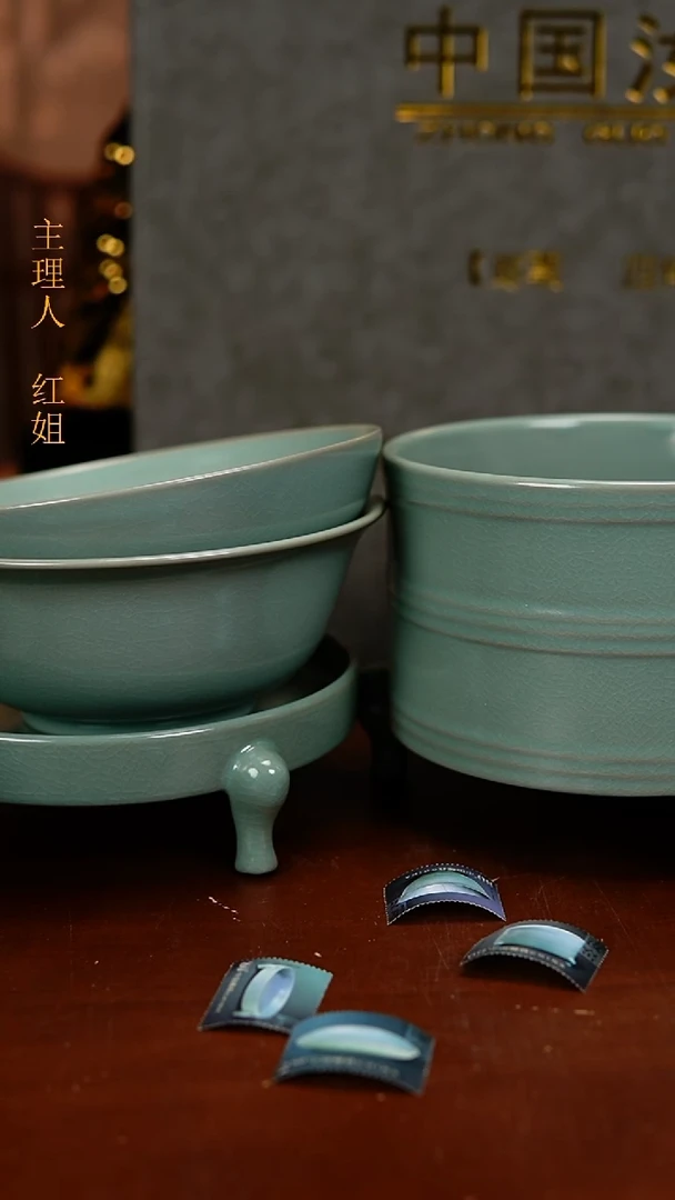 瓷片学**境原产地原矿釉汝瓷