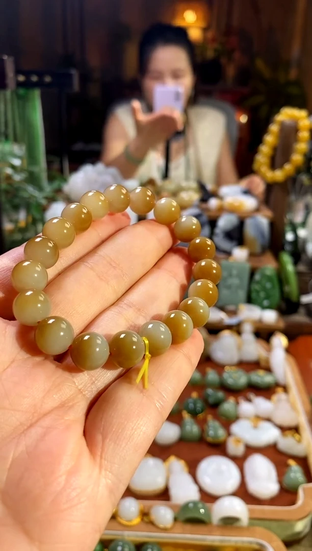 手链未镶嵌和田玉.