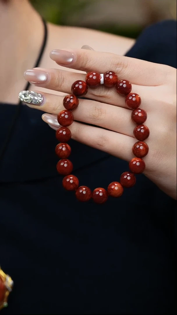 未镶嵌手串南红玛瑙S-211