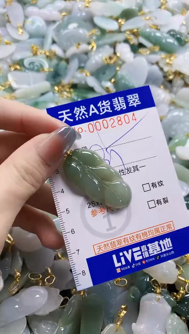 颈饰未镶嵌翡翠纯天然a货翡翠