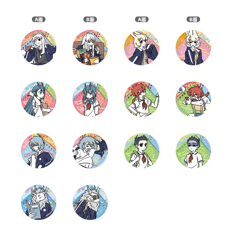 非人哉今天也要上学系列吧唧盲盒