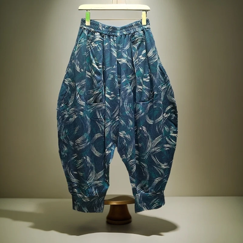 9028新之峰新款上新休闲潮流百搭舒适哈伦裤