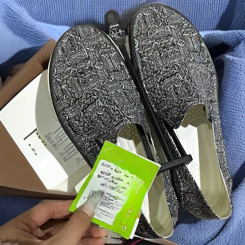 卡家/男士都会街头洛卡花纹便鞋